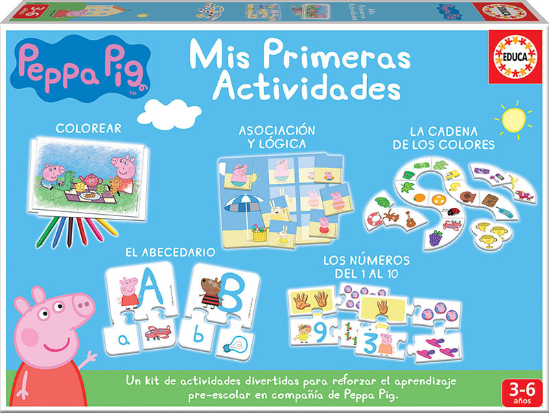 Mis primeras actividades Peppa Pig