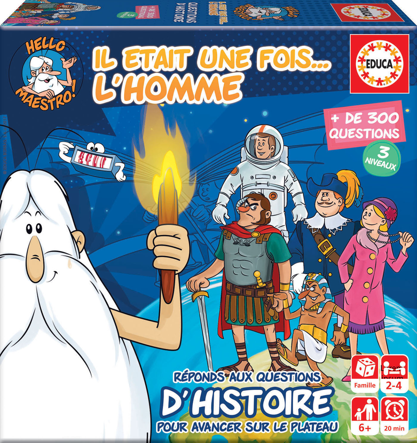 Mini jeu il etait une fois… l’homme