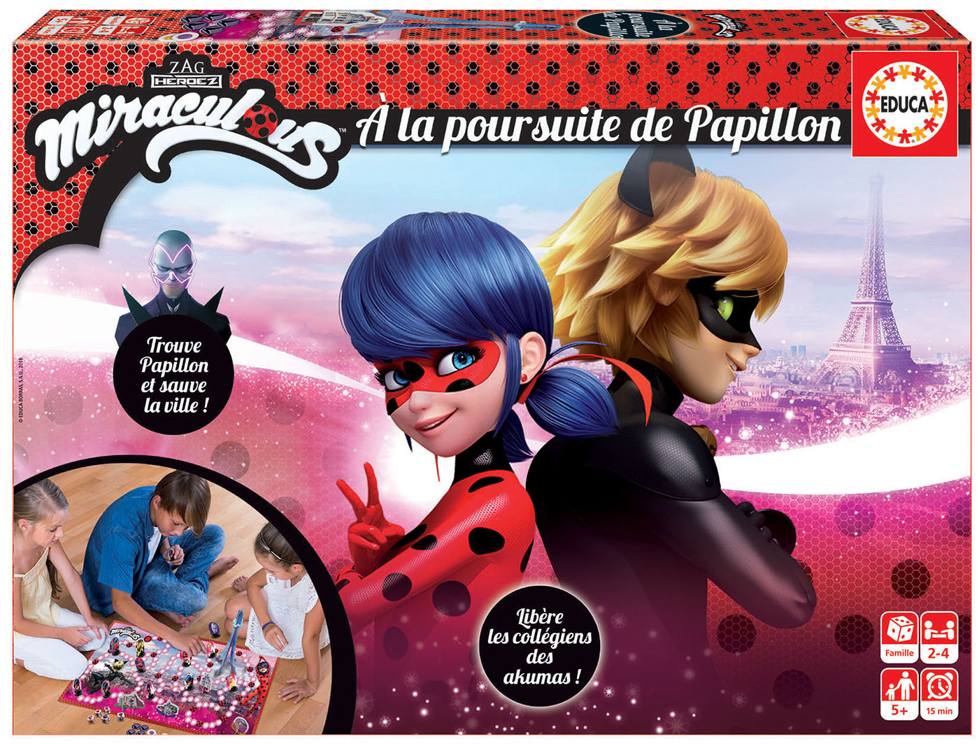 Jeu Miraculous Ladybug : A la Poursuite de Papillon