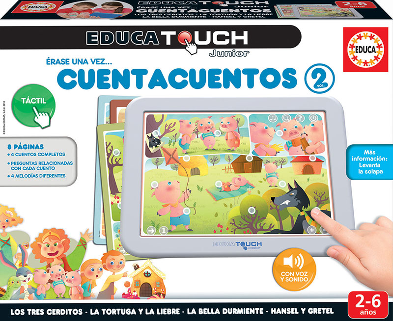 Educa Touch Junior cuentacuentos