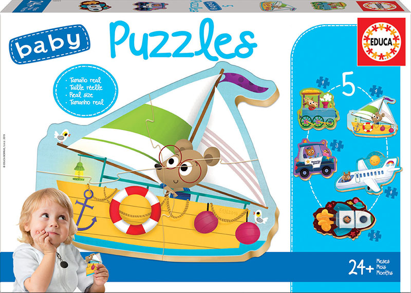 Baby Puzzles Vehículos II