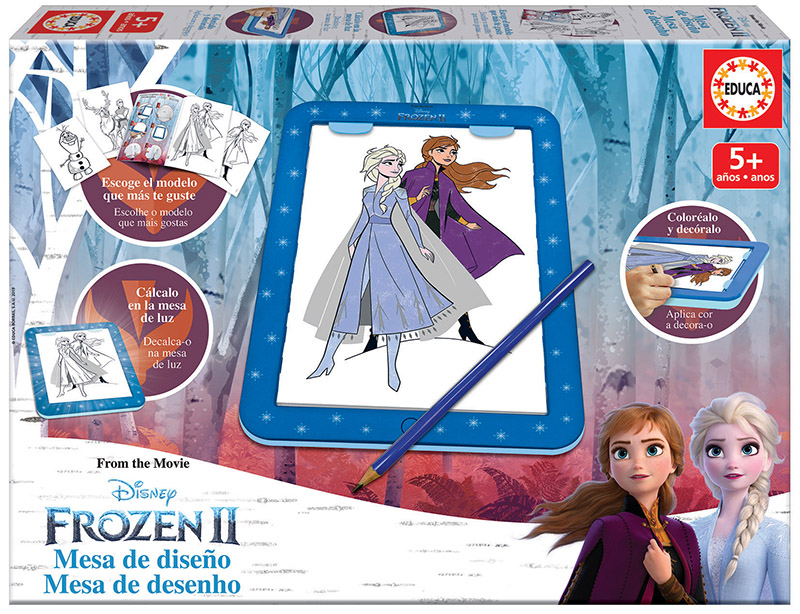 Mesa de desenho Frozen 2