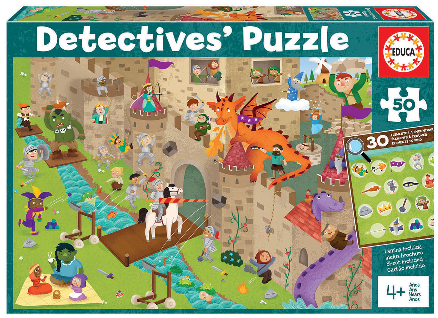 50 Castillo «Detectives´ Puzzle»