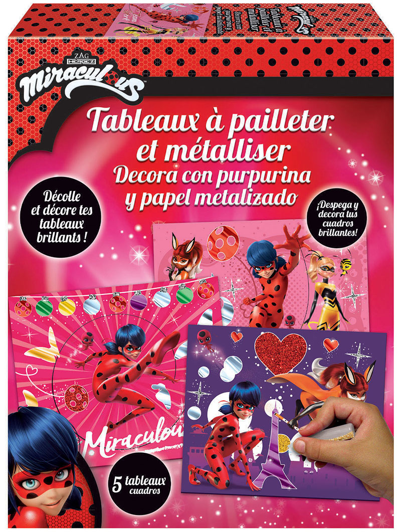 Tableaux a Pailleter Miraculous Ladybug