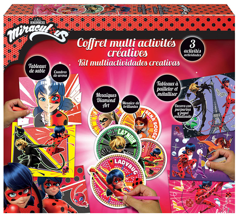 Kit Multi-actividad Miraculous Ladybug