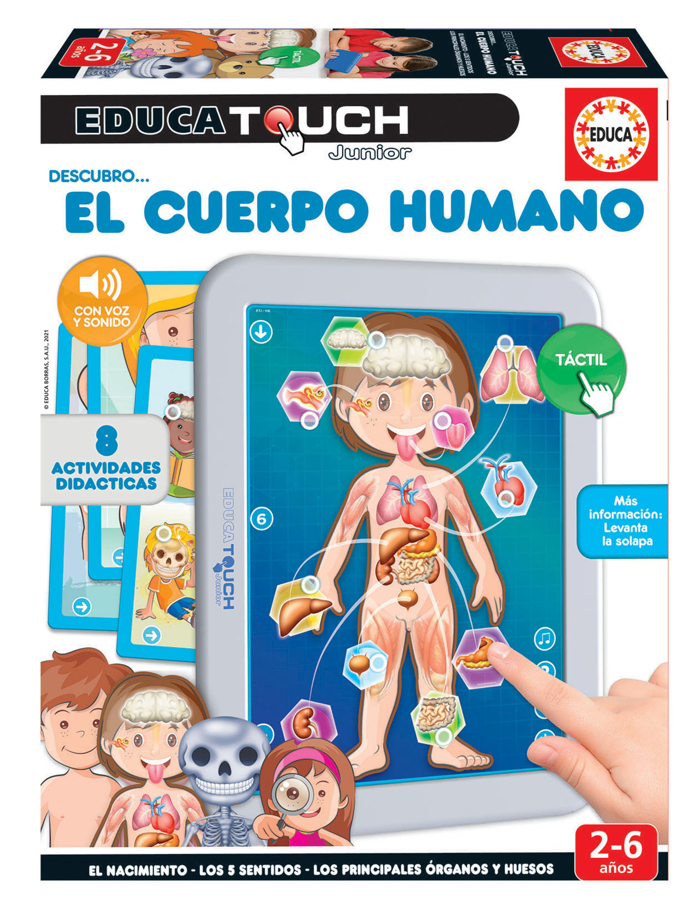 Educa Touch Junior El Cuerpo Humano