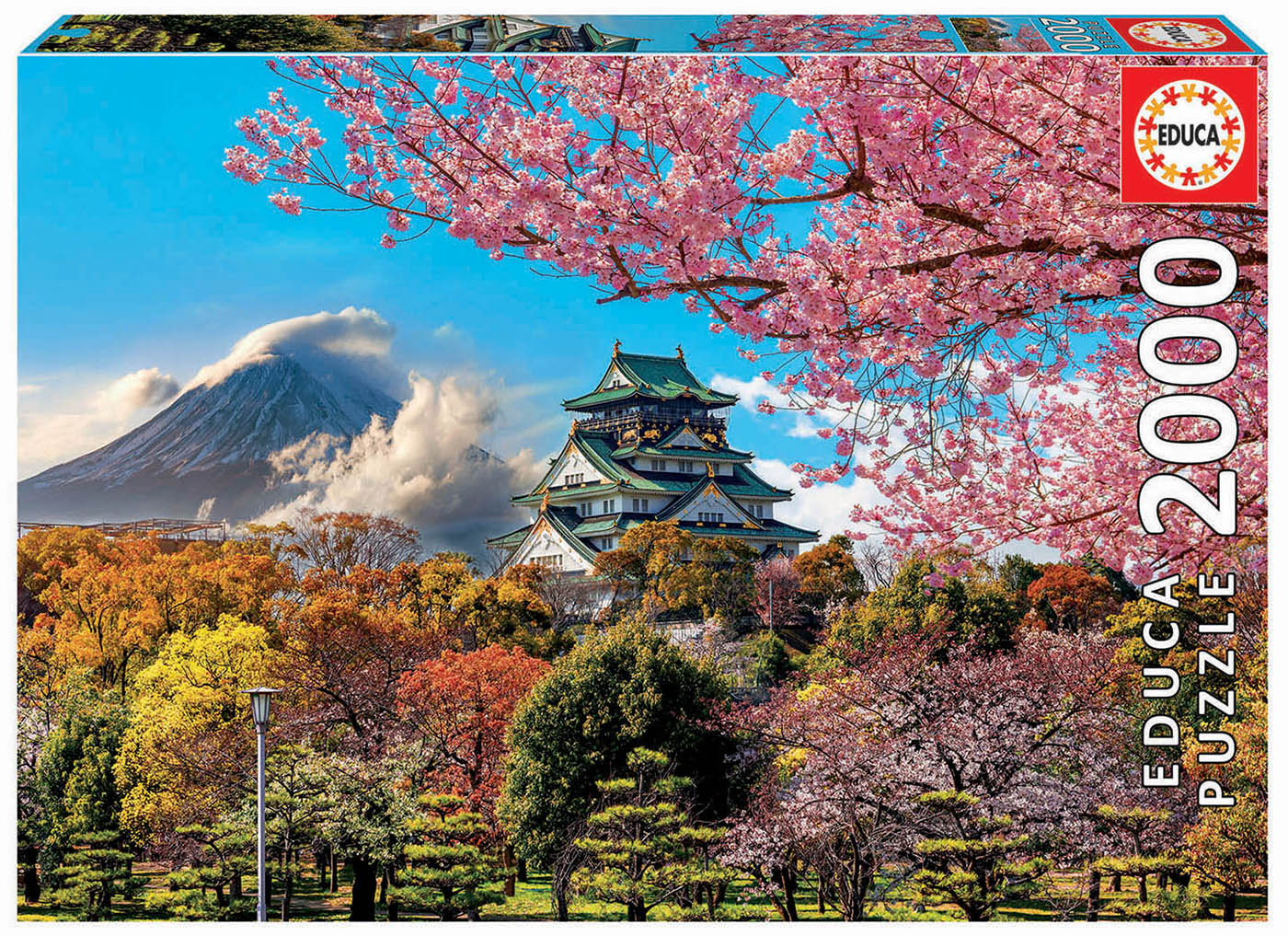 2000 Castillo de Osaka, Japón