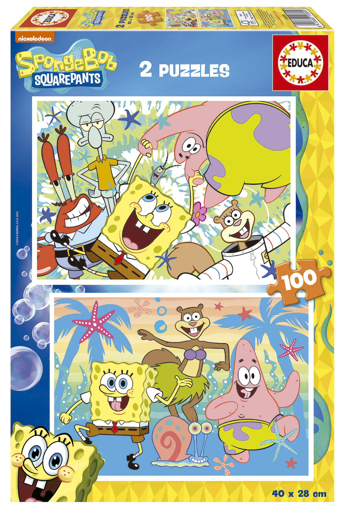 2×100 Sponge Bob