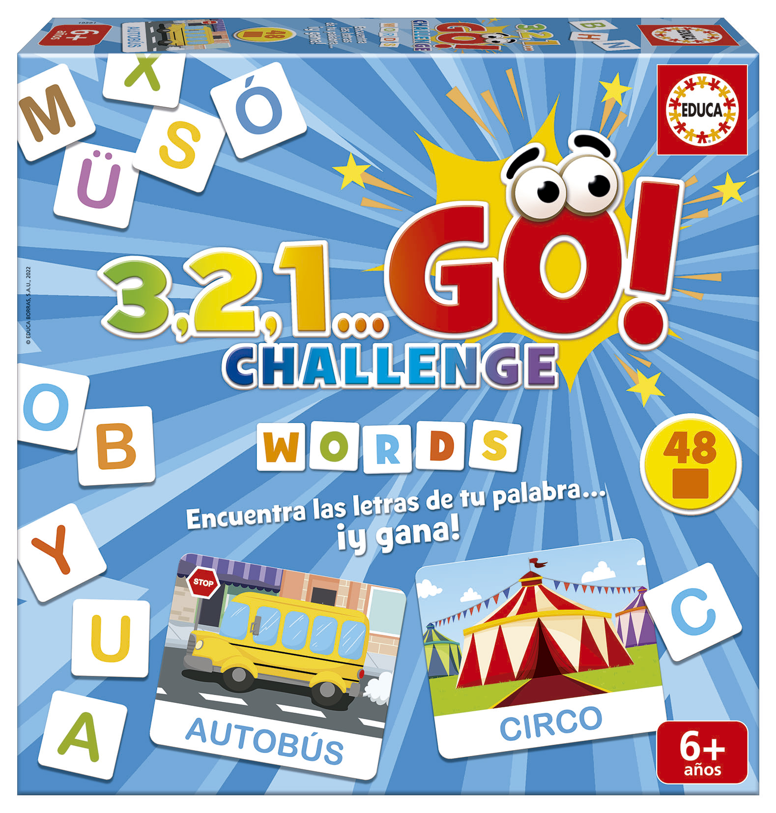 3,2,1… GO! Challenge Words