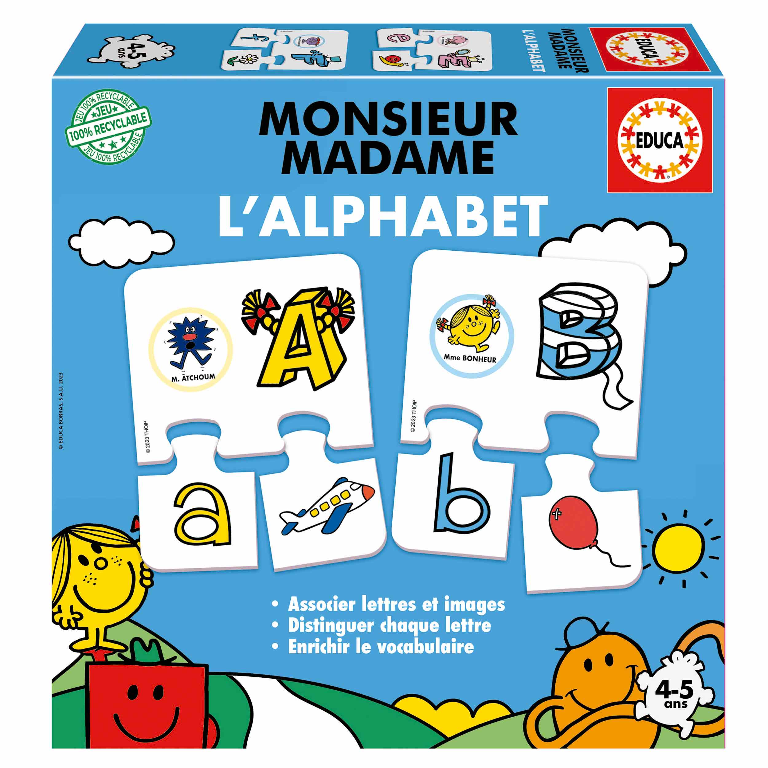 L’Alphabet Monsieur Madame