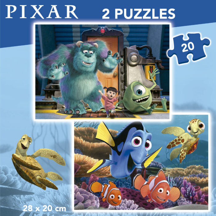 2x20 Disney Pixar (Finding Nemo + Monsters Inc.)