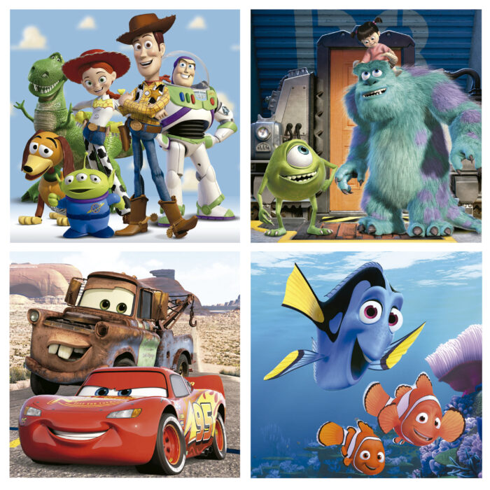 Progressivos Disney Pixar 12+16+20+25