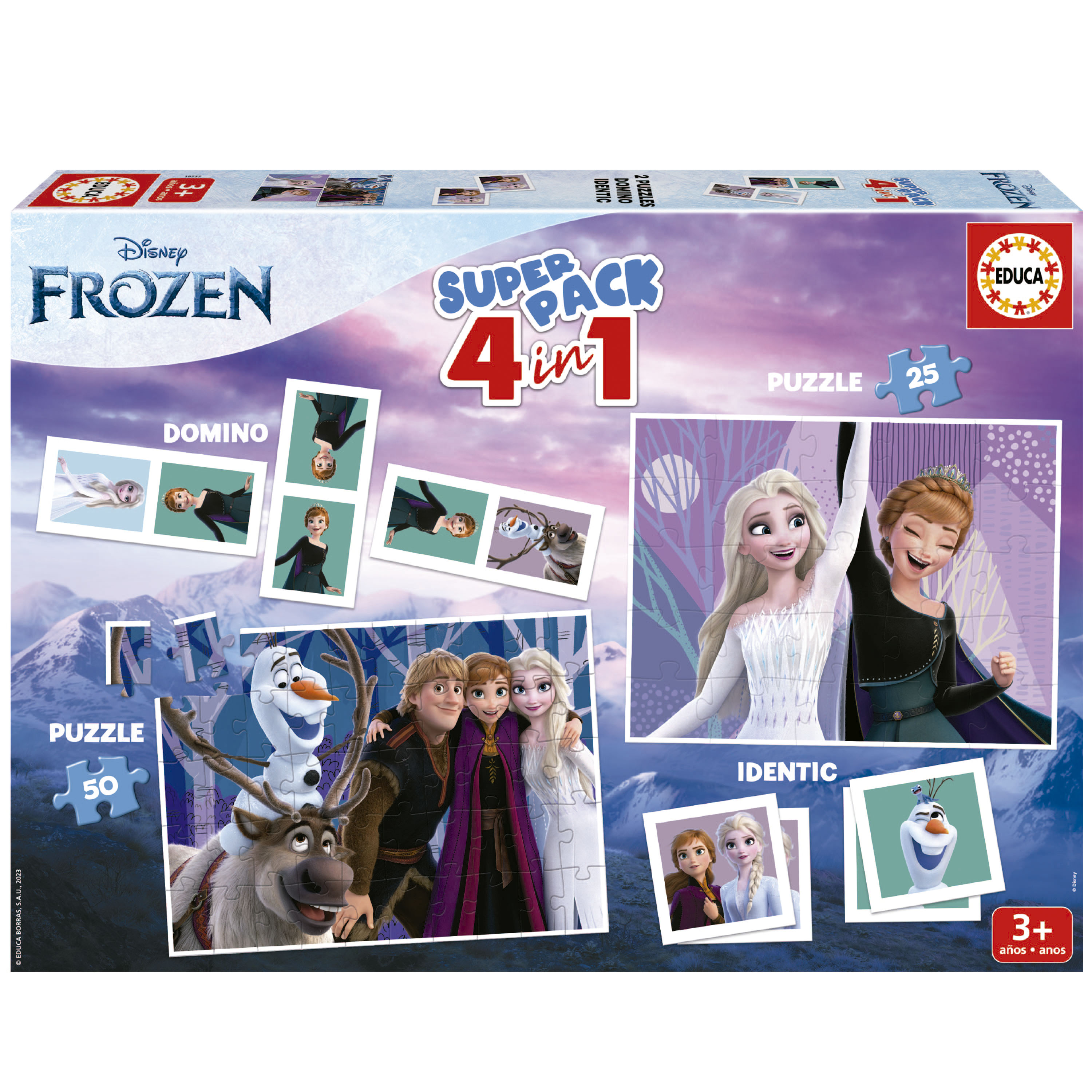 Superpack 4 in 1 Frozen