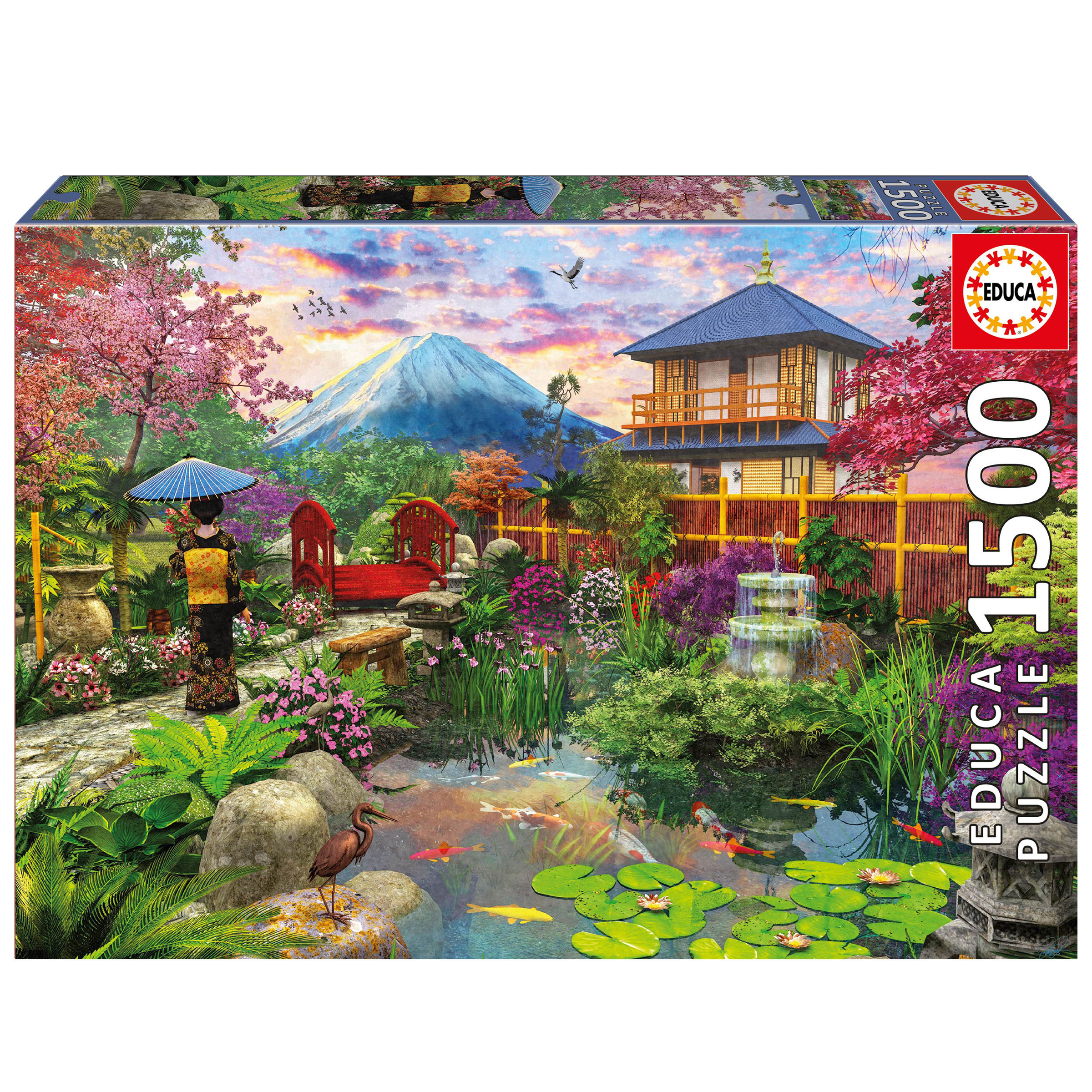 1500 Jardín japonés