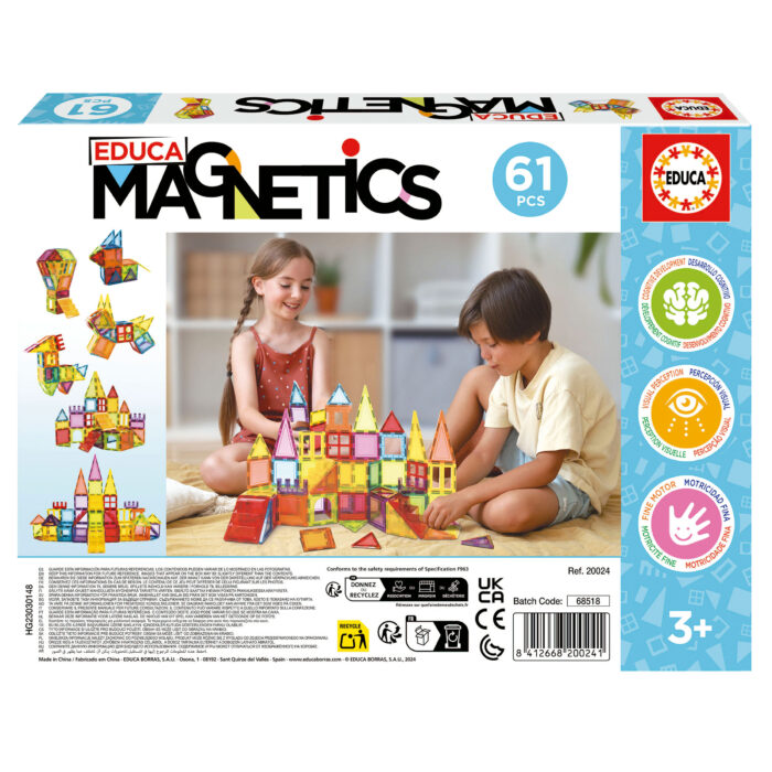 Educa Magnetics 61 pcs